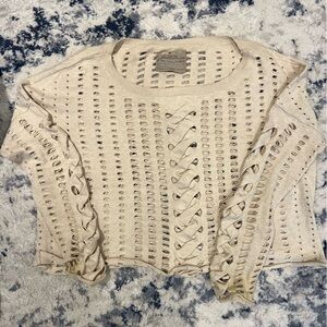 All saints long sleeve top